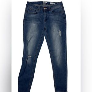 Kensie Effortless Jeans Ankle Mid-Rise Size 8